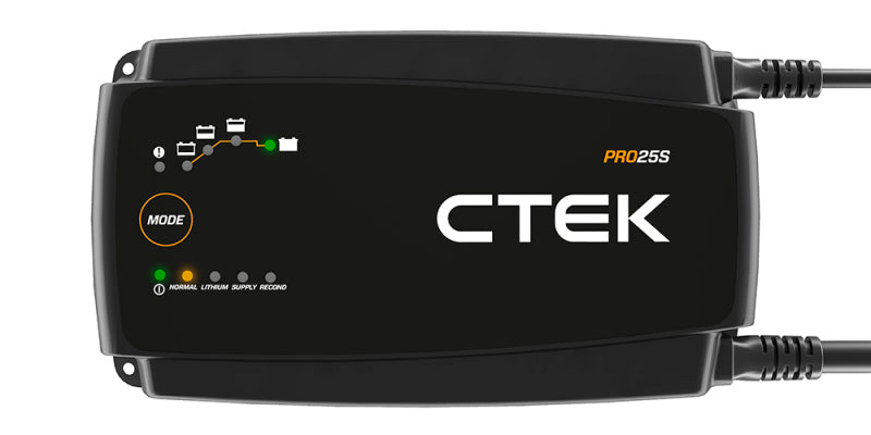 CTEK PRO25S Battery Charger - 50-60 Hz - 12V - eliteracefab.com
