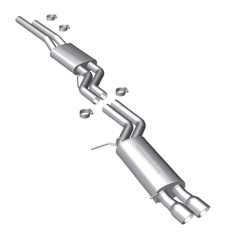 MagnaFlow SS C/B 08-10 BMW 535i 3.0L Turbocharged Dual Rear Exit Magnaflow