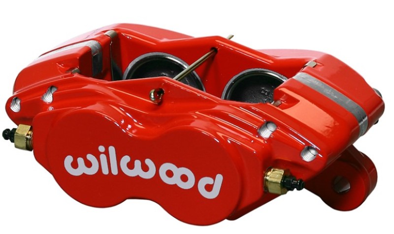 Wilwood Caliper-Forged Dynalite-M-Red 1.75in Pistons 1.25in Disc Wilwood