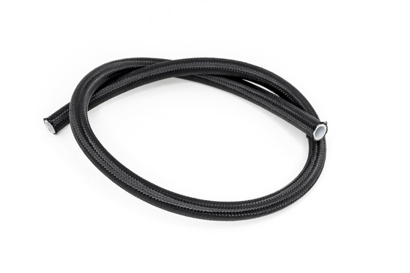 DeatschWerks 8AN Black Nylon Braided PTFE Hose 3 Feet - eliteracefab.com