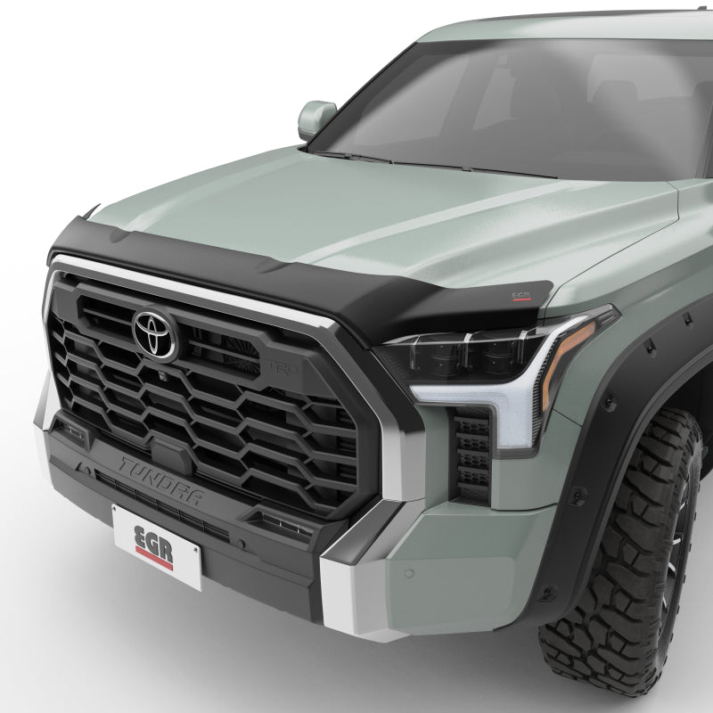 EGR 22-23 Toyota Tundra Superguard Hood Shield - Matte Black - eliteracefab.com