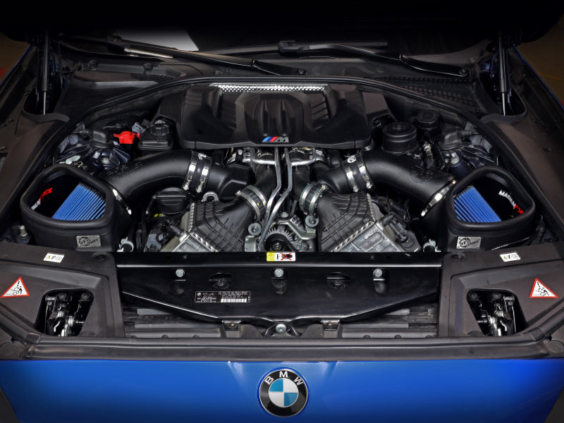 aFe POWER Magnum FORCE Stage-2 Pro 5R Cold Air Intake System 12-19 BMW M5 (F10) / M6 (F12/13) - eliteracefab.com