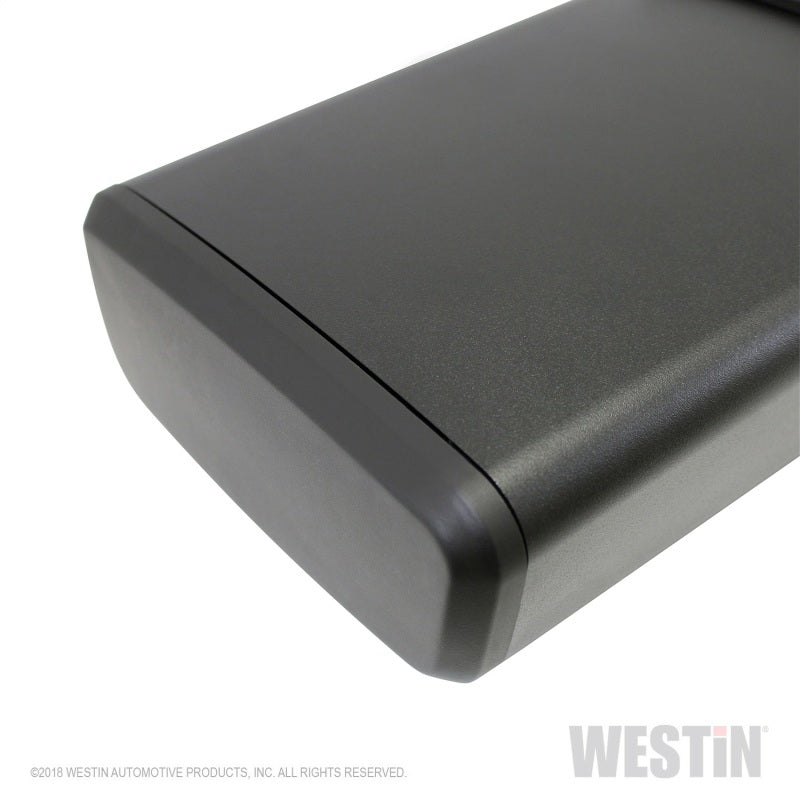 Westin 2019 Chevrolet Silverado/Sierra 1500 Crew Cab R7 Nerf Step Bars - Black - eliteracefab.com