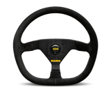 Momo MOD88 Steering Wheel 320 mm -  Black Suede/Black Spokes R1988/32S