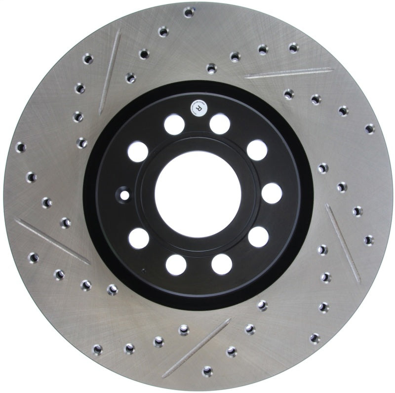 StopTech Slotted & Drilled Sport Brake Rotor - eliteracefab.com