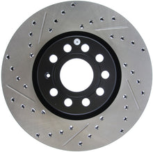 Load image into Gallery viewer, StopTech Slotted &amp; Drilled Sport Brake Rotor - eliteracefab.com