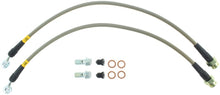 Load image into Gallery viewer, STOPTECH 04-08 CADILLAC STS/XLR/XLR-V/SLS / 05-08 CORVETTE STAINLESS STEEL FRONT BRAKE LINE KIT, 950.62003 - eliteracefab.com