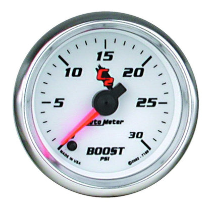 Autometer C2 52mm 30 PSI Electronic Boost Gauge 7160