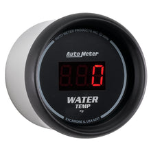 Load image into Gallery viewer, Autometer Black 0-300 F Digital Water Temp Gauge.