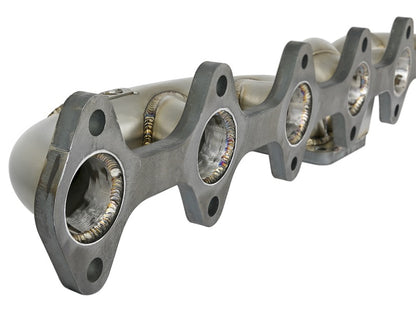 aFe Twisted Steel Header w/ Turbo Manifold 03-07 Dodge Diesel L6-5.9L aFe