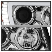 Load image into Gallery viewer, Spyder 05-11 Toyota Tacoma Ver 2 Proj Headlights - Light Bar DRL - Black Smoke PRO-YD-TT05V2-LB-BSM - eliteracefab.com