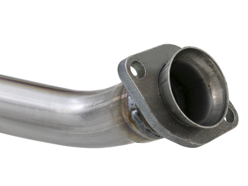 aFe POWER Twisted Steel Y-Pipe w/ Loop Relocation Pipe 12-18 Jeep Wrangler (JK) V6 3.6L aFe