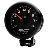 Autometer Z-Series 3-3/4in 8K RPM Pedestal w/ Red Line Tachometer Gauge