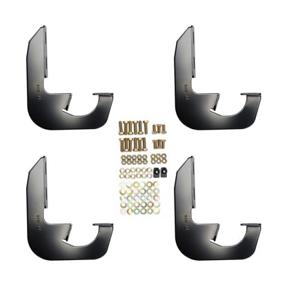 Westin 2011-2018 Dodge/Jeep Durango Running Board Mount Kit - Black - eliteracefab.com