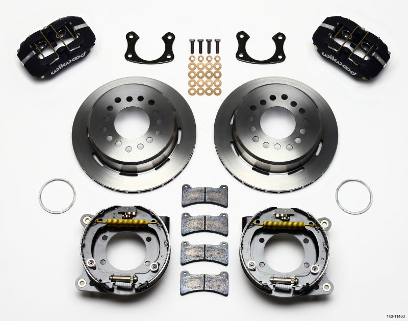 Wilwood Dynapro Low-Profile 11.00in P-Brake Kit Small Ford 2.50in Offset Wilwood