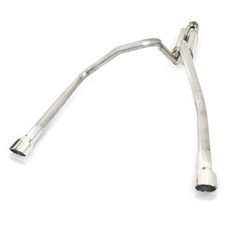 Stainless Works 2006-09 Trailblazer SS 6.0L 2-1/2in S-Tube Exhaust X-Pipe Center Bumper Exit Stainless Works