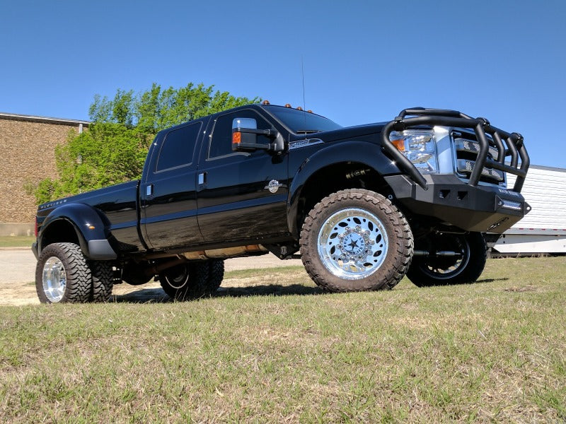 Road Armor 11-16 Ford F-250 Stealth Front Bumper w/Intimidator Guard - Tex Blk Road Armor