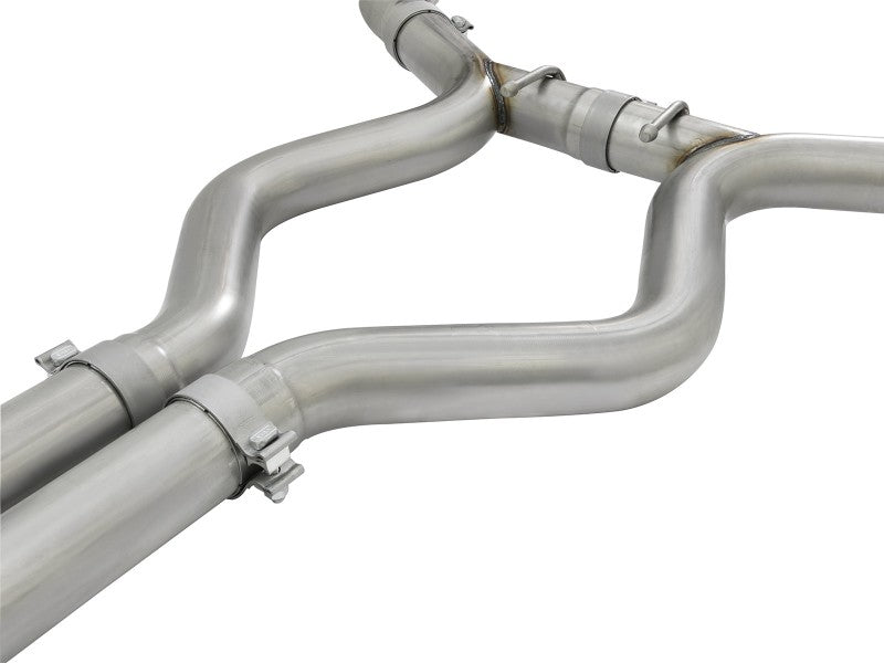 aFe 20-22 Audi RS6 Avant V8 4L(tt) MACH Force-Xp 3in to 2.5in 304 SS Cat-Back Exhaust w/Polished Tip aFe