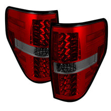 Load image into Gallery viewer, Spyder Ford F150 09-14 LED Tail Lights Red Smoke ALT-YD-FF15009-LED-RS - eliteracefab.com