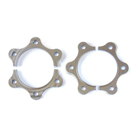 S2000 HALF SHAFT SPACERS - Silver - eliteracefab.com