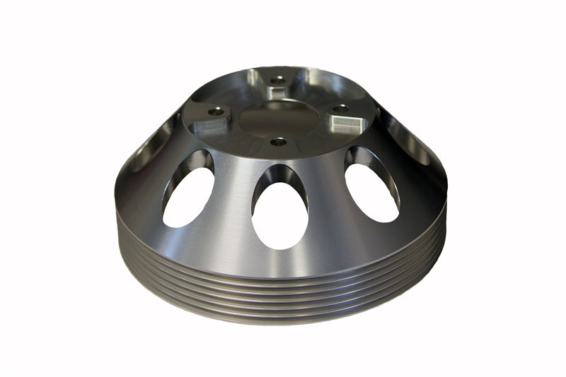 Torque Solution Lightweight Water Pump Pulley (Silver): Hyundai Genesis Coupe 3.8 2010+ Torque Solution