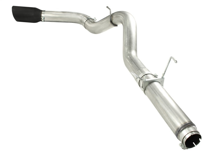 aFe Atlas Exhausts DPF-Back Aluminized Steel Exhaust Dodge Diesel Trucks 07.5-12 L6-6.7L Black Tip - eliteracefab.com