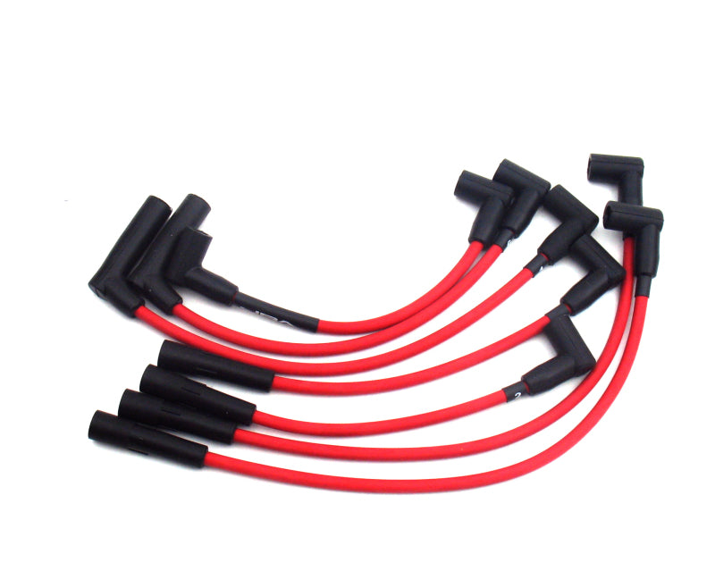 JBA 91-00 Jeep 4.0L Ignition Wires - Red JBA