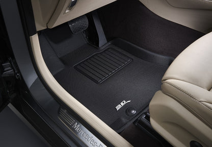 3D MAXpider 2013-2019 Cadillac ATS/ATS-V Kagu 1st Row Floormat - Black - eliteracefab.com