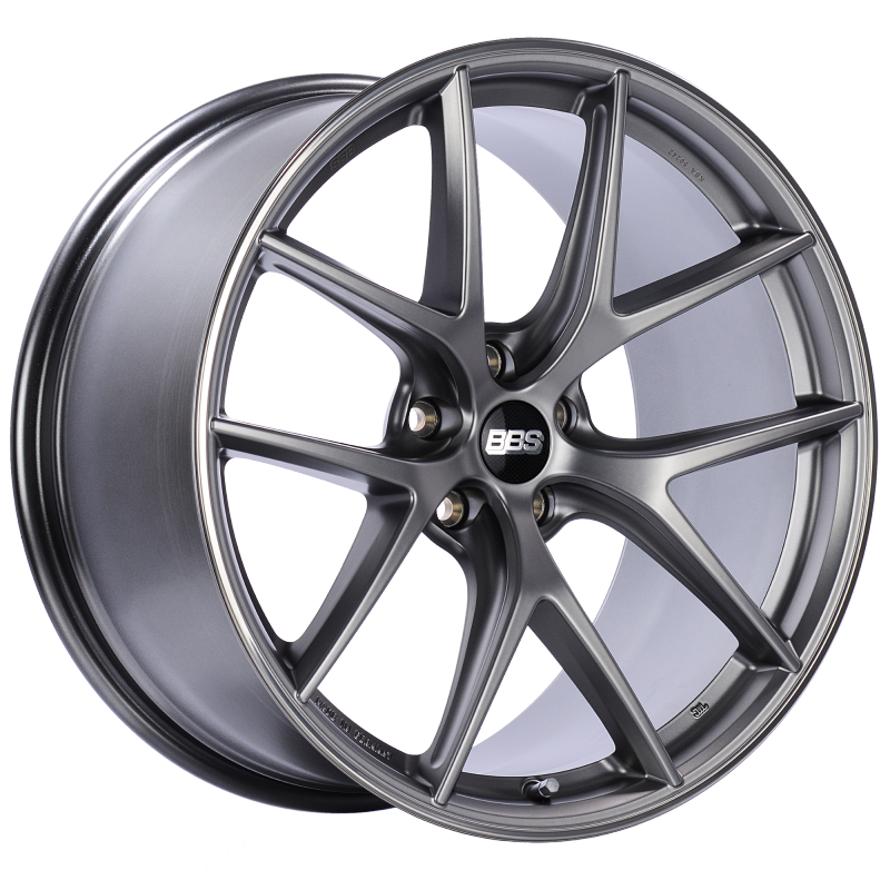 BBS CI-R 20x10.5 5x112 ET35 Platinum Silver Polished Rim Protector Wheel -82mm PFS/Clip Required CI0401PSPO