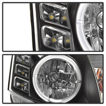 Load image into Gallery viewer, Spyder Infiniti G35 03-07 2DR Projector Halogen - LED Halo DRL Blk High H4 PRO-YD-IG35032D-DRL-BK - eliteracefab.com