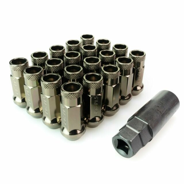 Wheelmate Extension Support WHEEL MATE MUTEKI SR35 CLOSE END LUG NUTS W/ LOCK SET – CHROME 12×1.50