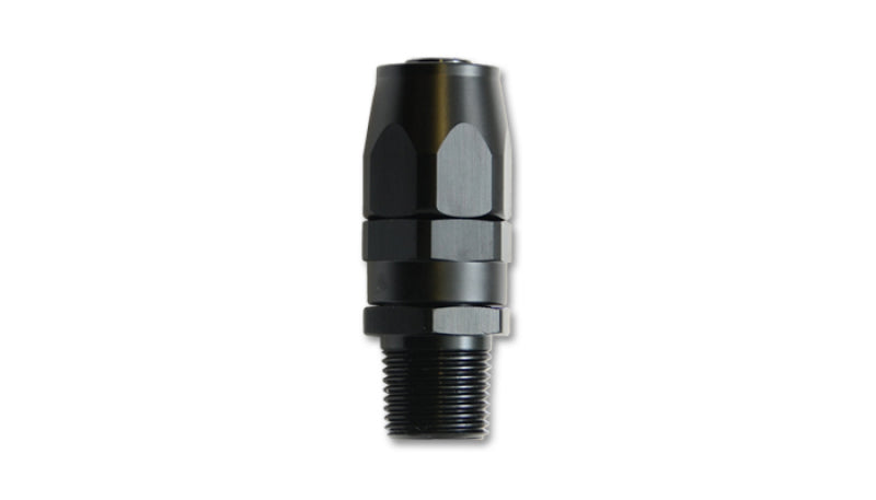 Vibrant -6AN Male NPT Straight Hose End Fitting - 1/8 NPT - eliteracefab.com