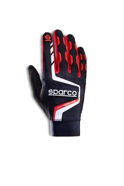 Sparco Gloves Hypergrip+ 10 Black/Red SPARCO