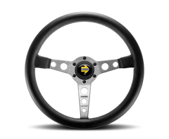 MOMO Prototipo 350mm Black Leather Steering Wheel (PRO35BK0S)