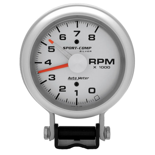 Autometer Ultra-Lite 3-3/4in 8,000 RPM Pedestal Mount Tachometer 3781