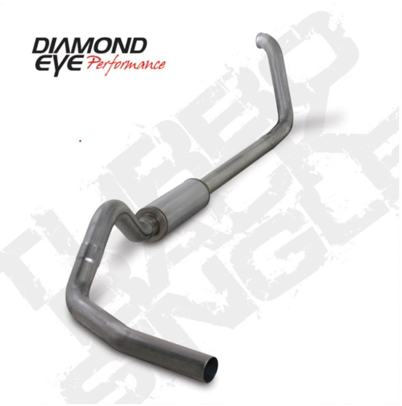 Diamond Eye KIT 4in TB SGL SS: 00-03 FORD 7.3L F250/F350 Diamond Eye Performance