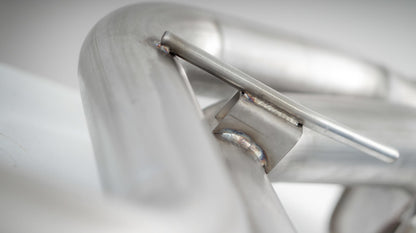 Stainless Works 2010-14 Ford Raptor Exhaust X-Pipe Turbo Resonator Front Passenger Rear Tire Exit Stainless Works