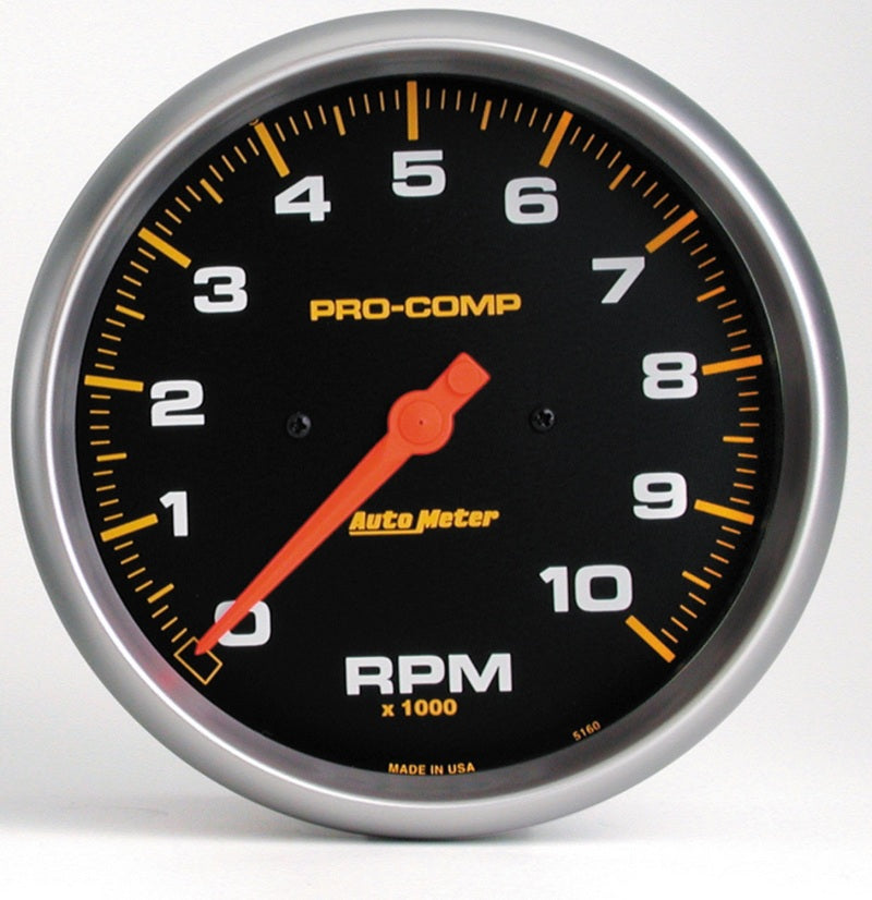 Autometer Pro-Comp In-Dash 10000 RPM Tachometer 5160