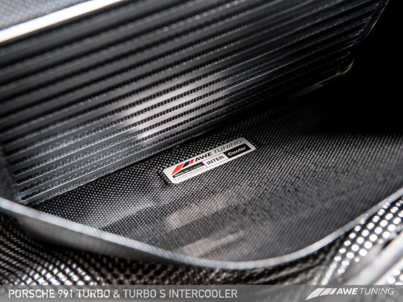 AWE Tuning Porsche 991 (991.2) Turbo/Turbo S Performance Intercooler Kit - eliteracefab.com