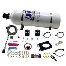 Load image into Gallery viewer, Nitrous Express Dodge Hemi Nitrous Plate Kit (50-400HP) w/15lb Bottle