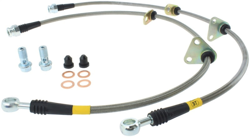 STOPTECH 90-01 INTEGRA FRONT SS BRAKE LINES, 950.40000 - eliteracefab.com