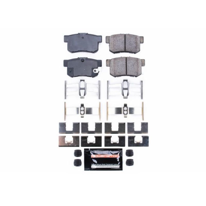 Power Stop 97-99 Acura CL Rear Z23 Evolution Sport Brake Pads w/Hardware - eliteracefab.com