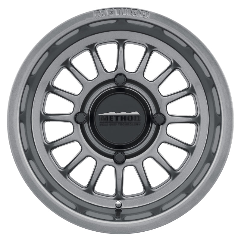 Method MR411 14x7 4+3/+13mm Offset 4x156 132mm CB Gloss Titanium Wheel - eliteracefab.com