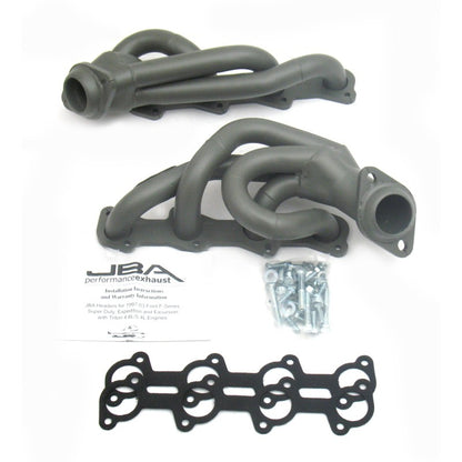 JBA 97-03 Ford F-150 5.4L 2V 1-1/2in Primary Ti Ctd Cat4Ward Header JBA