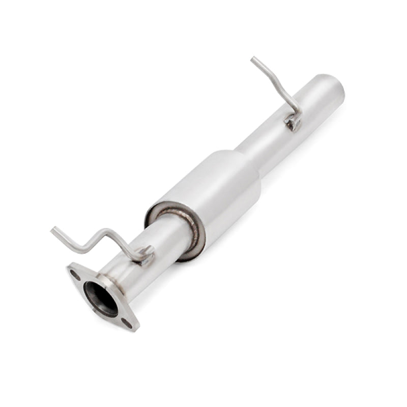 Mishimoto 14-16 Ford Fiesta ST 1.6L 2.5in Stainless Steel Resonated Cat-Back Exhaust w/ Black Tips - eliteracefab.com