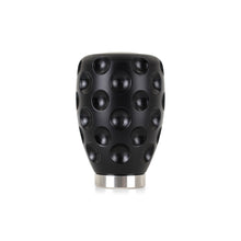 Load image into Gallery viewer, Mishimoto Steel Core Dimple Shift Knob Black Delrin - eliteracefab.com