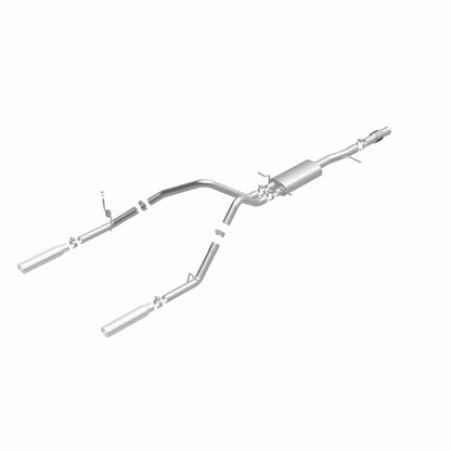 Magnaflow 14 Chev Silverado V8 5.3L SC Cab Dual Split Rear Exit SS Cat Back Perf Exhaust Magnaflow