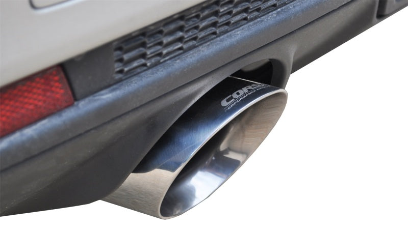 Corsa 13-14 Cadillac ATS Sedan 2.0L A/T Polished Sport Dual Rear Cat-Back Exhaust - eliteracefab.com