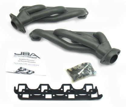 JBA 86-93 Ford Mustang 5.0L SBF 1-5/8in Primary Ti Ctd Cat4Ward Header JBA