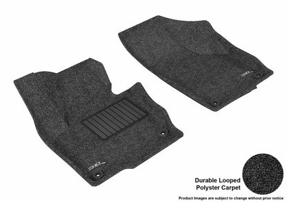 3D MAXpider L1VW02112209 2009-2019 Volkswagen Tiguan/Tiguan Limited Classic 1st Row Floormat - Black